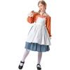 Halloween, Medieval Civilian Costume Maid CO Granny Pastoral Farm Farm Costume