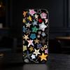 Красочный чехол со звездами для iPhone 17, 16, 15, 14, 13, 12, 11 Plus, Pro Max, SE4 Мягкий силиконовый черный чехол