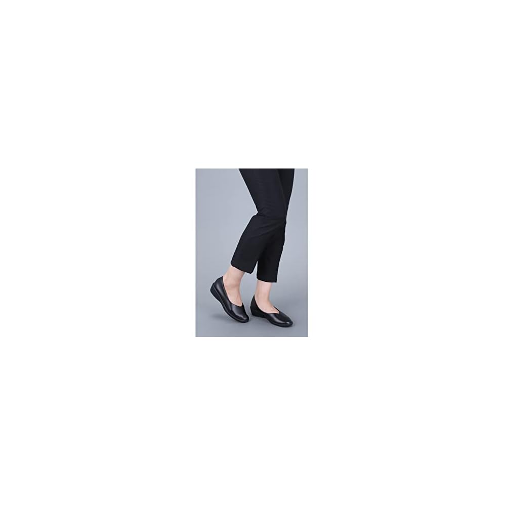 Pansy 4078 Office Shoes Pumps for Women, Made in Japan, 3E Width, 23.5cm, Black