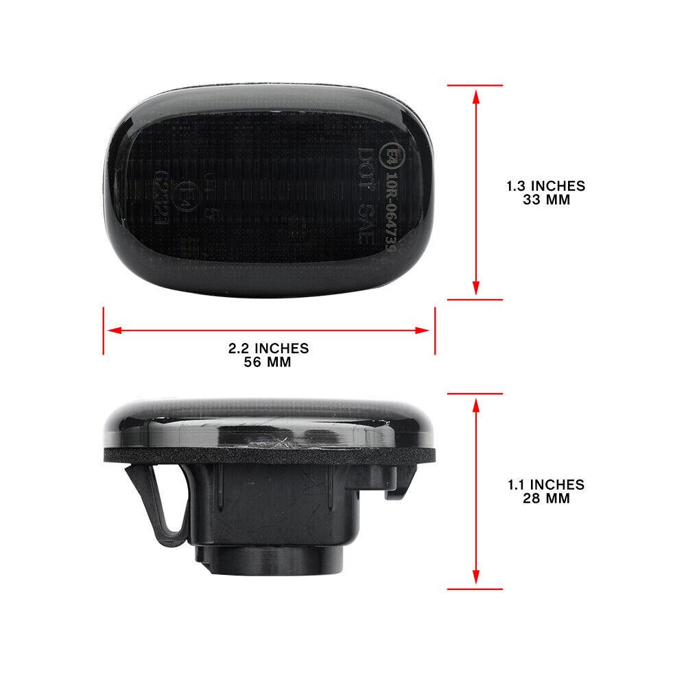 Front Side Marker Turn Signal Light Cover Housings For Toyota Corolla Celica RAV4 Hilux Supra MKIV Paseo Picnic Estima Previa