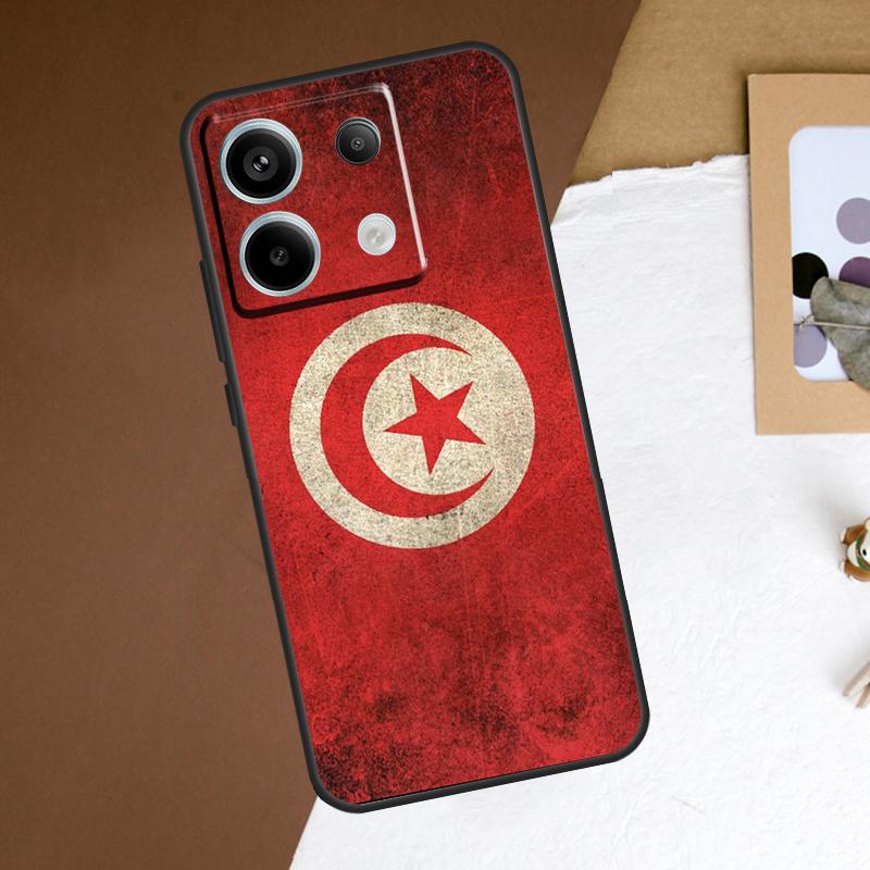 Tunisia Flag Map Case For Redmi Note 13 Pro Plus 9 10 11 12 Pro 9S 10S 11S 12S Cover For Redmi 12 C 10C 13C