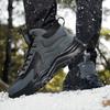 New Warm Men Winter Boots With Fur Outdoor Boots Snow Sneakers Wearable Anti-slip Winter Men's High Top Boots Waterproof