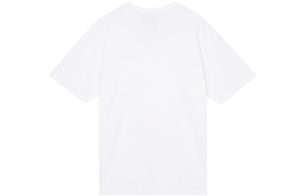 Nike T Shirts Men's White Crew Neck Moderate Straight Fit DQ9296-100