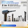 New 50000RPM 60w Power Upgraded Vacuum Cleaner Cordless Handheld Automatic Vacuum Cleaner LED Lighting Portable Vacuum Cleaner