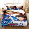 3D Печать Новый Комплект Постельного Белья Captain Tsubasa Мягкое Покрывало-Одеяло С 1/2 Наволочками Для Детей Взрослых Микрофибра Покрытие Одеяла