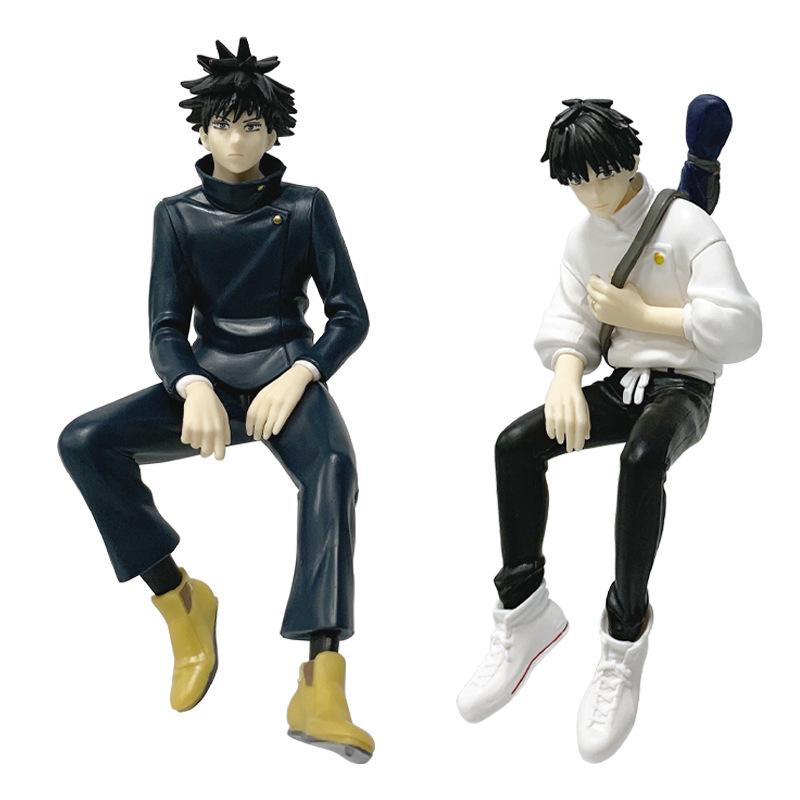 14,5-17 см Аниме Фигурка Jujutsu Kaisen Стопор для лапши Годжо Сатору Фигурка Действия Фушигуро Мегуми Фигурка ПВХ Модель Игрушки Подарок
