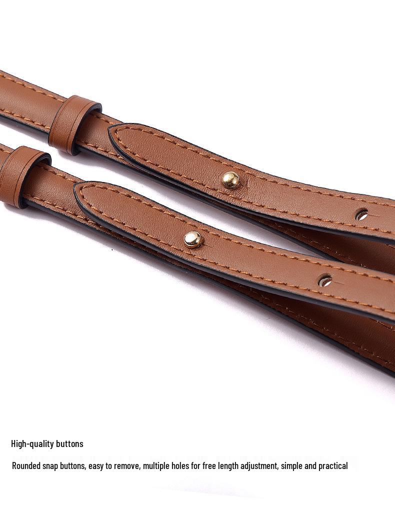 Ma Huang Shi MHS-C-1 Коричневый из коровьей кожи Регулируемый плечевой ремень для рюкзака