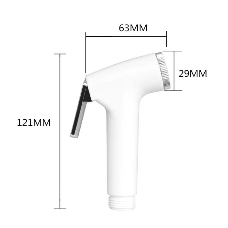High Pressure Handheld Sprayer for Toilet Hygiene Suitable for Deep Cleaning Bathroom Nozzle