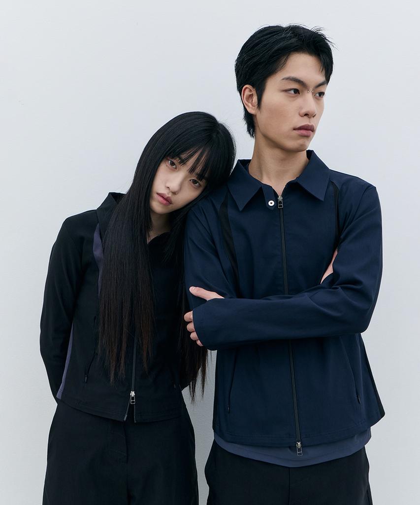 ROWM Contrast Panel Jacket (Black)