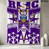 Rsc Anderlecht Wall Tapestry Aesthetic Wall Hanging Printed Fabric Blanket Decorative Tapestries For Bedroom Living Room Home Decor