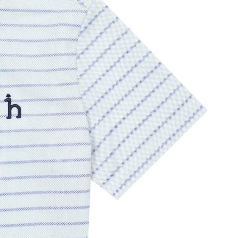 Hedge Kids Крутая вещь Льняная футболка в полоску Htm12tr13m Bu