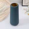 Flower Art Plastic Vase Vertical Nordic Vase Ornaments Simple Hydroponic Vase  Water-grown Flowers