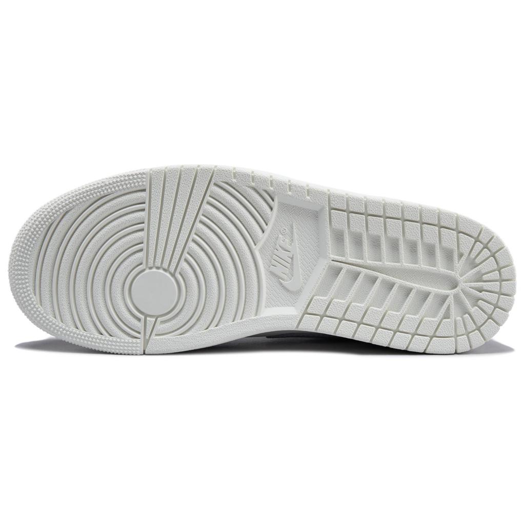 Air Jordan 1 Low Turquoise Stone Men Sneakers Cream Sail Light-Smoke-Grey IO2242-101