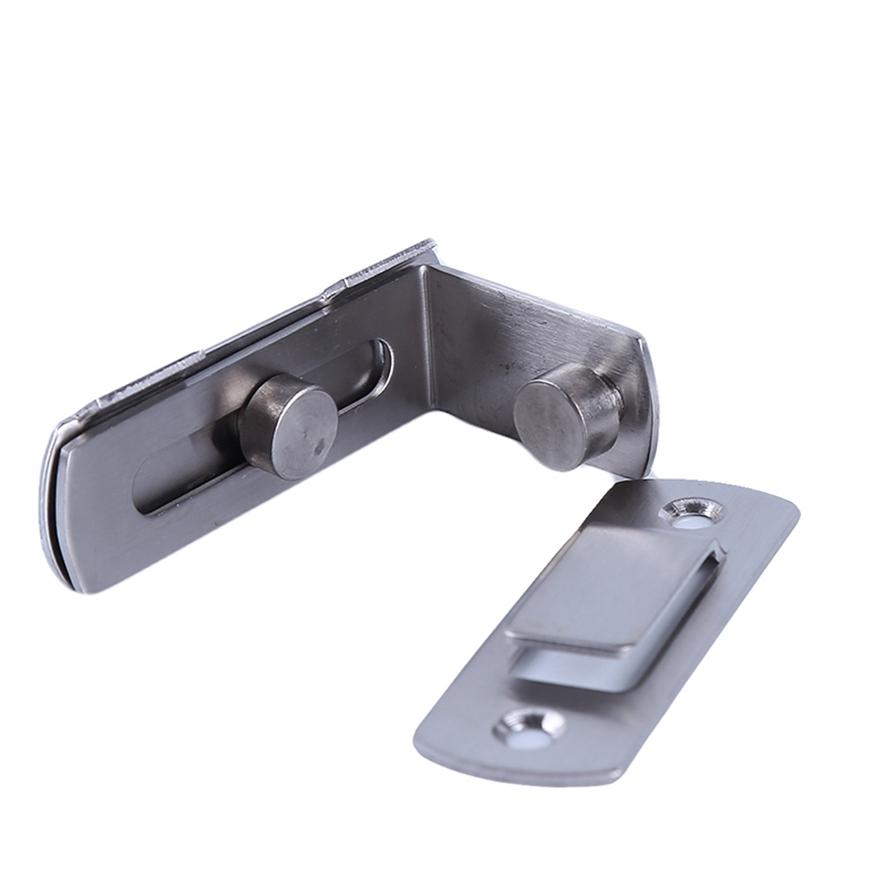 90 Degree Door Buckle Door Bolt Sliding Door and Window Bathroom Bending Latch