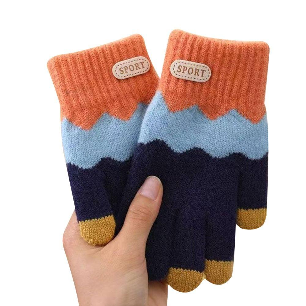Windproof Kids Winter Gloves Coldproof Baby Gloves Children Mittens for 6-14 Years Old Outdoor