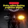 2PCS Motorcycle LED Turn Signal Lamp Color Projection Lamp Waterproof Led Ambient Turning Light High-Bright Warning Light