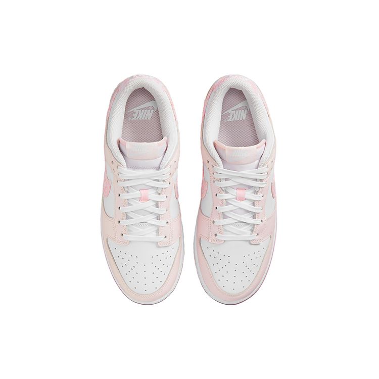 Nike Dunk Low Pink Paisley Women Sneakers White Medium-Soft-Pink Pearl-Pink FD1449-100
