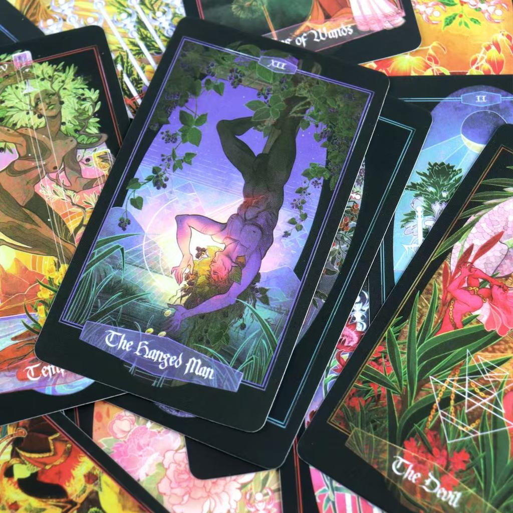 The Children of Ostara Tarot Deck 78 Pcs Tarot Cards Based On RWS Lavishly Illustrated 10.3*6cm