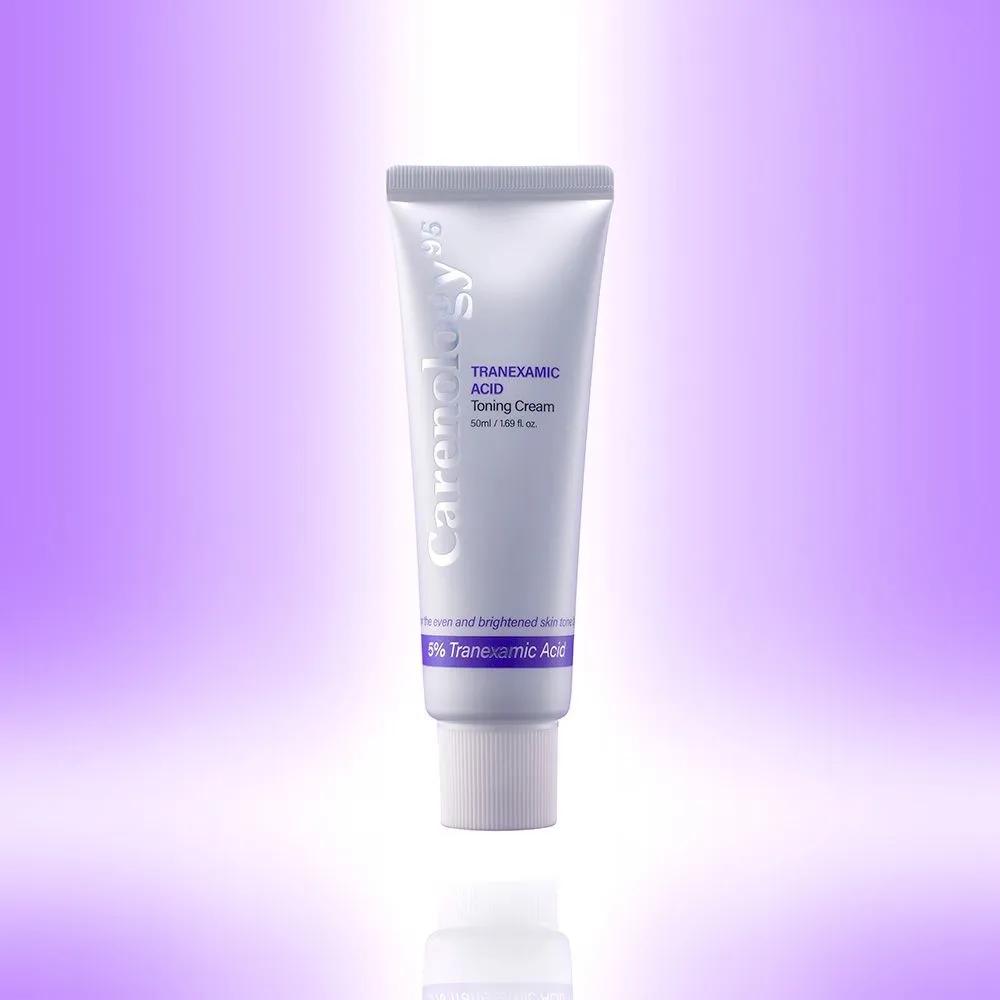 CARENOLOGY95 Tranexamic Acid 5% Toning Cream 50ml / Dewy Glow Toning / White Jade Toning Cream / Whitening Cream
