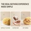 2Pcs Ultra Soft Bath Sponge No Loose Fibers Rich Foaming Gentle Body Scrubber for Sensitive Skin