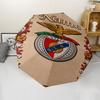 Custom Name Benfica Theme Automatic Umbrella, Lightweight & Portable, 8 Rib, Perfect for Outdoor Travel, Birthdays, Christmas, Gifts.