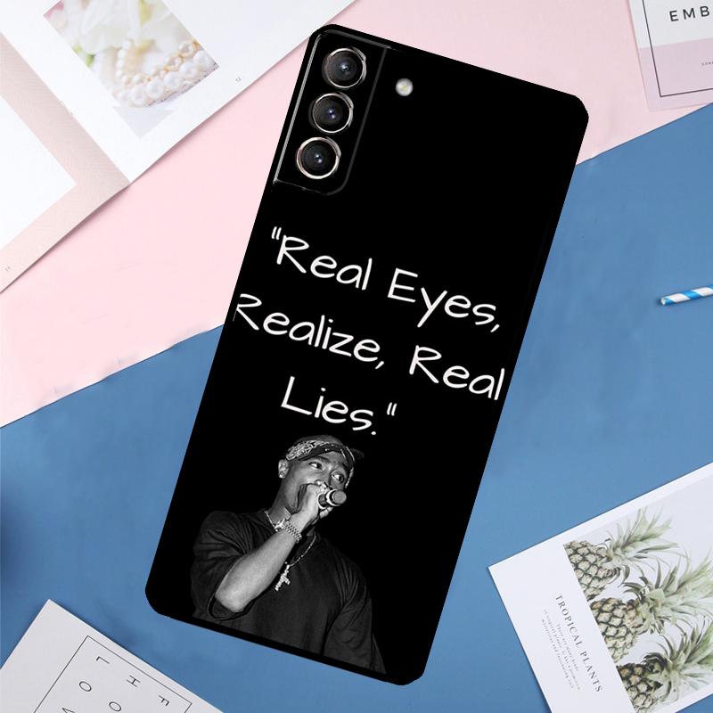 Чехол Tupac 2Pac Shakur для Samsung Galaxy S25 Ultra S21 S22 S24 S23 Ultra S9 S10 Plus S21 FE S25 FE Задняя крышка