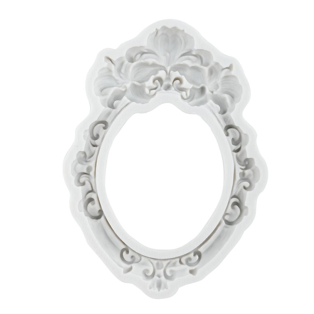 Picture Frame Silicone Molds Photo Frame Fondant Mold Cake Decorating Tools Cupcake Topper Candy Resin Clay Chocolate Gumpaste Mold