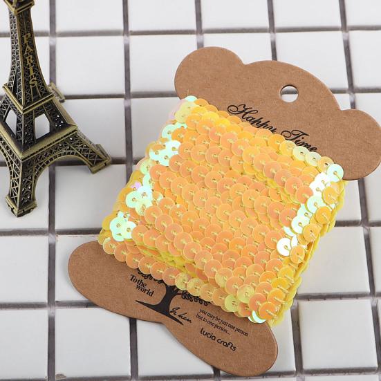 1 рулон отделки блестками, глянцевый режущий стол, 10 ярдов, швейные поделки, лента с блестками, сделай сам, тканевый аксессуар