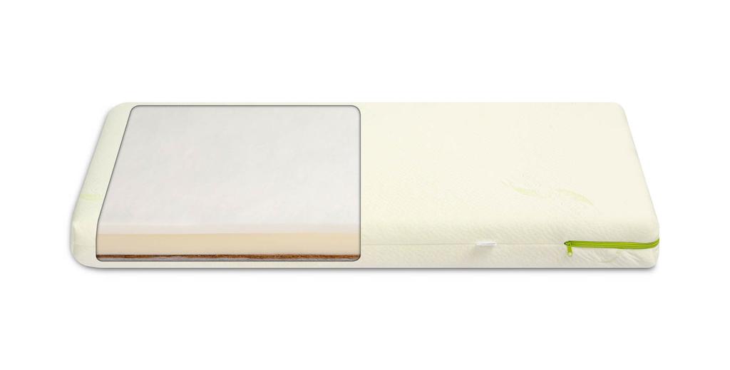 Visco-Foam-Coconut Mattress 90X40 Aloe Vera (9 )