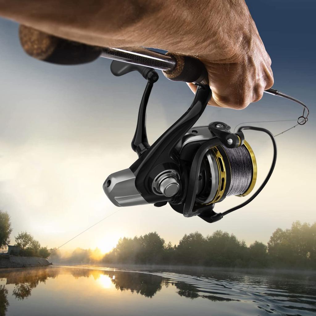 WATACHAMP ORION Катушка для спиннинга Катушка для дальнего заброса Рыболовная катушка FD 6000 Шарикоподшипник Максимальное сопротивление 15 кг 7+1