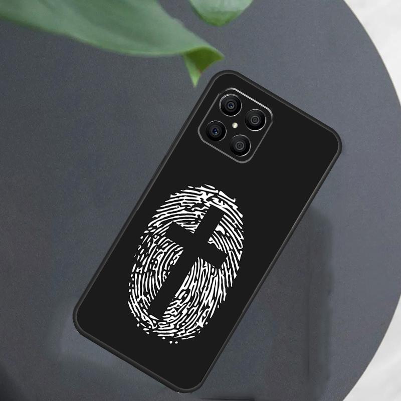 Крест Иисуса Христа Для Huawei Honor X9a X7 X8 X9 50 70 P20 P40 P30 Lite Mate 50 Pro Nova 5T P Smart 2021 Чехол