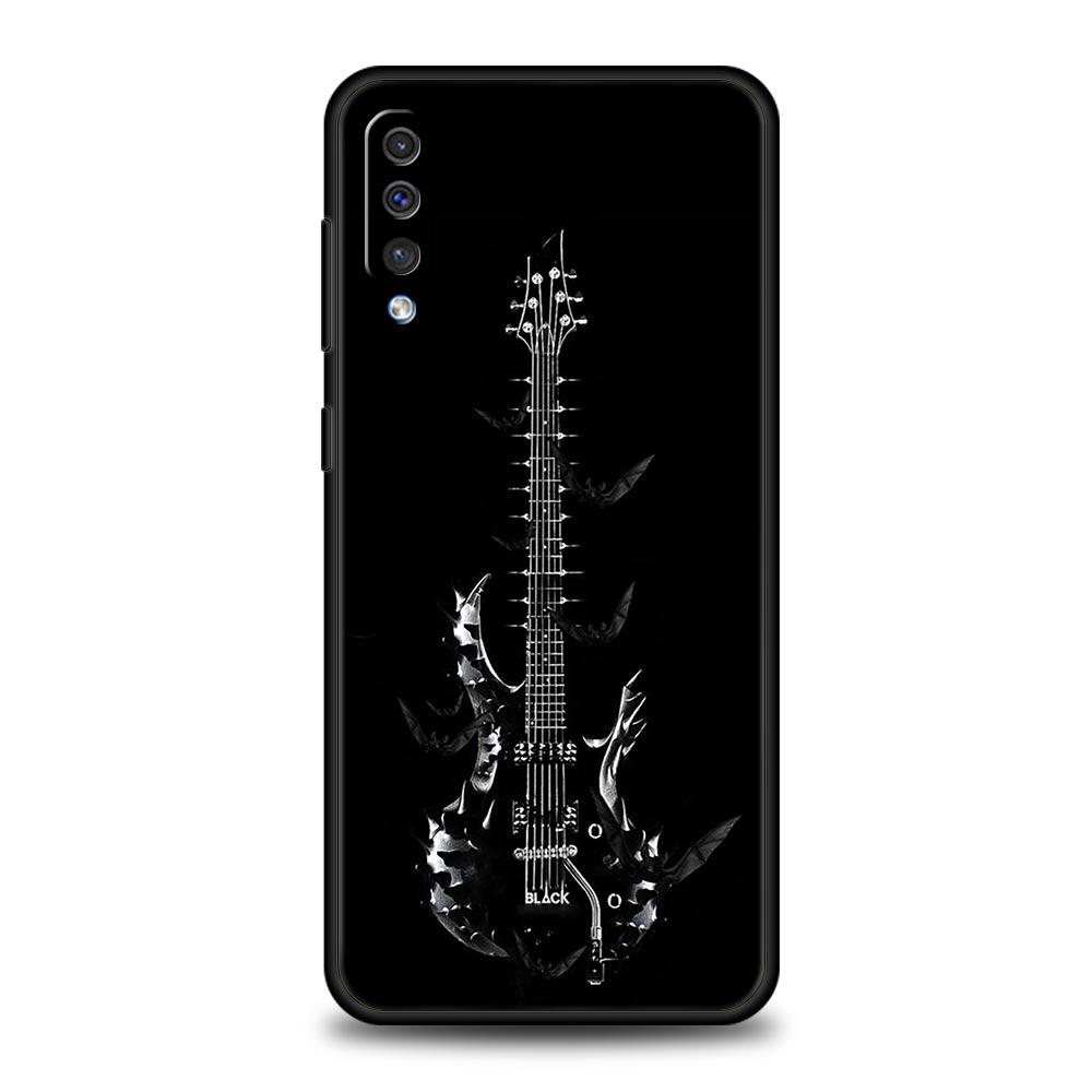 Guitar Music Art Phone Case For Samsung Galaxy A56 A36 A26 A34 A17 A16 A06 A14 A12 A54 A72 A24 A22 A70 A20e A52 A50 A40 A32Cover