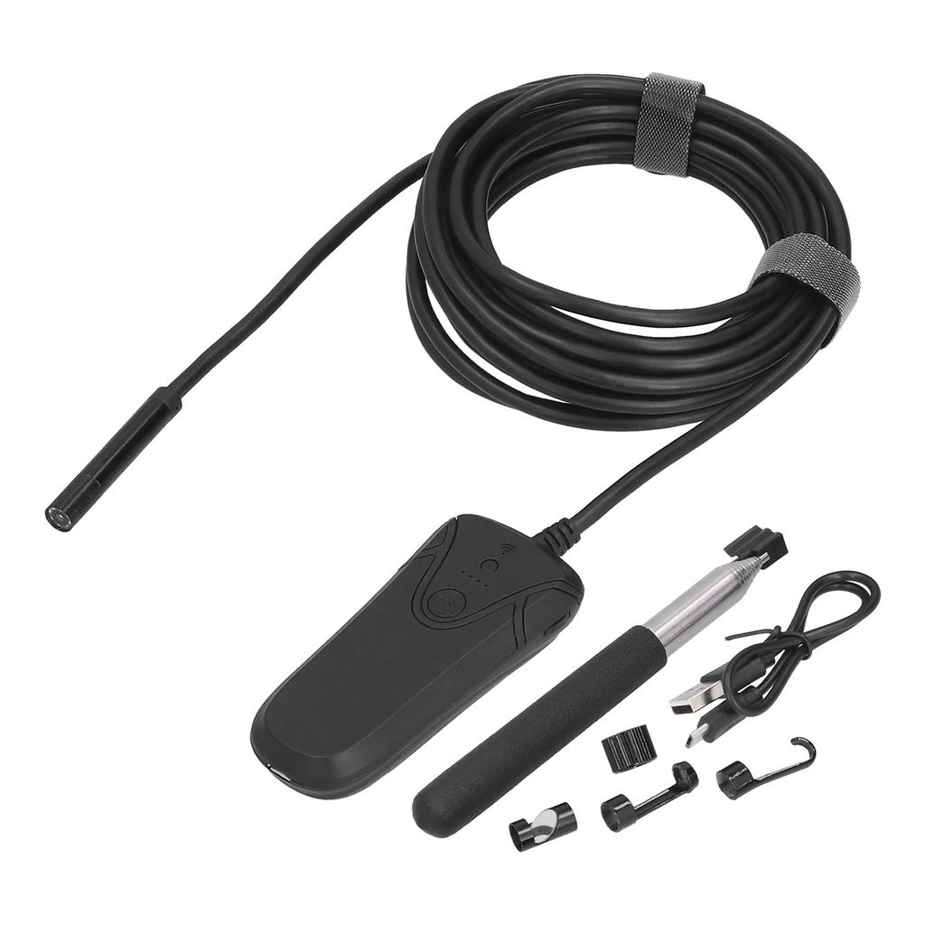 WiFi Endoscope Semi Rigid Waterproof Borescope Inspection Machine IP68 200W Micro USB 5V