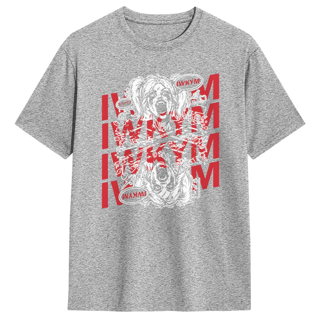 26Dungeon Crawler Carl SaUnisextha IWKYM TShirt Summer Harajuku TShirts Unisexs Cotton O Neck Plus Size Clothes ShortSleeved Tshirt