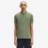 Fred Perry [M6000] Однотонная рубашка Fred Perry - Лавровый зеленый/Черный Afpm2536000-Z50