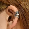 Trendy Retro Frog Ear Clips: European & American Hip-Hop Punk Design, No Piercing Needed