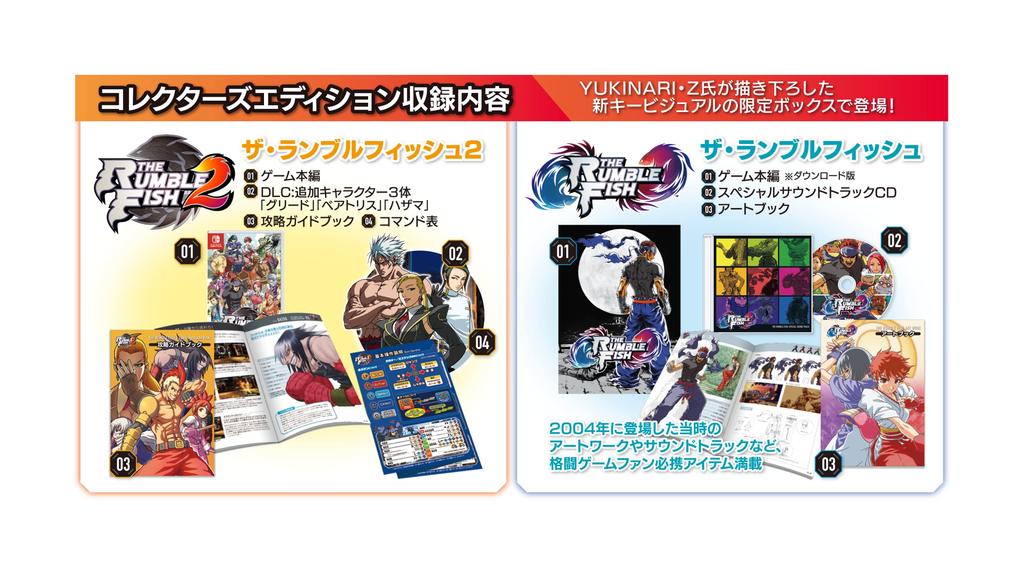 Rumble Fish 2 Edition Switch Коллекционное -