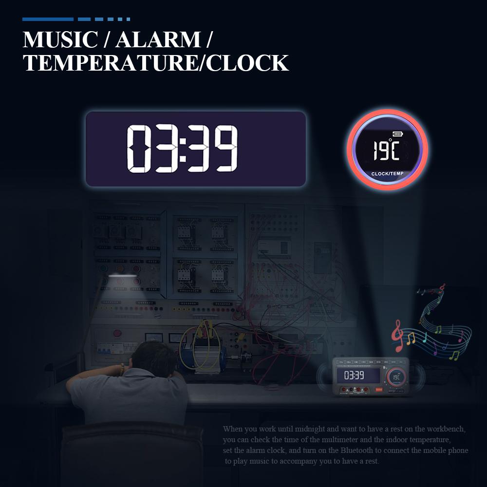 ZOYI ZT-5566SE настольный голосовой мультиметр профессиональный цифровой Bluetooth 19999 отсчетов True RMS автоматический диапазон постоянного/переменного тока измеритель