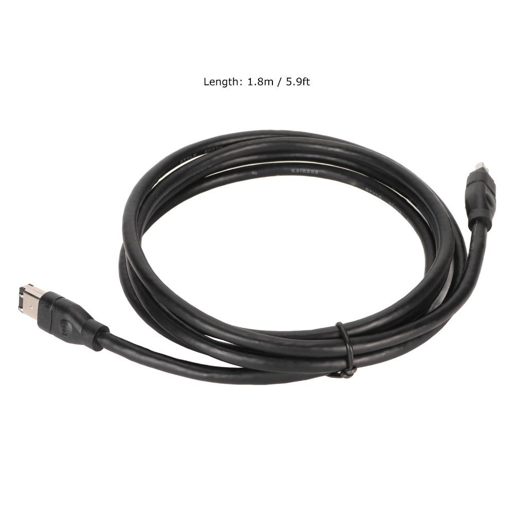 6-контактный на 4-контактный кабель Firewire DV 1,8 м / 5,9 фута для iLink Cable IEEE 1394 Cable для устройств ПК