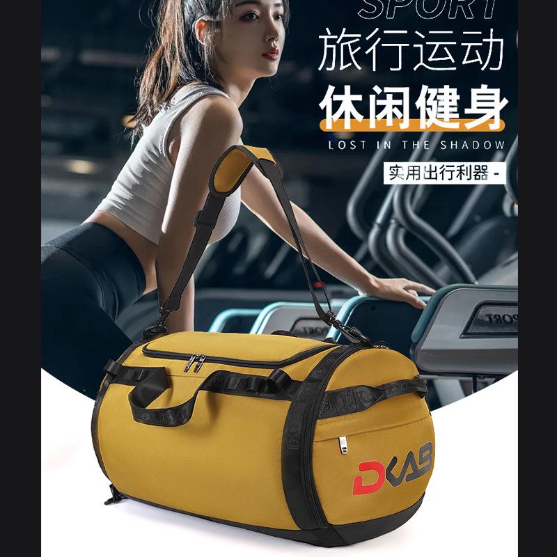Multi-purpose backpack for men, basketball and football training bag, sports and fitness bag, business travel bag, large-capacity crossbody bag for