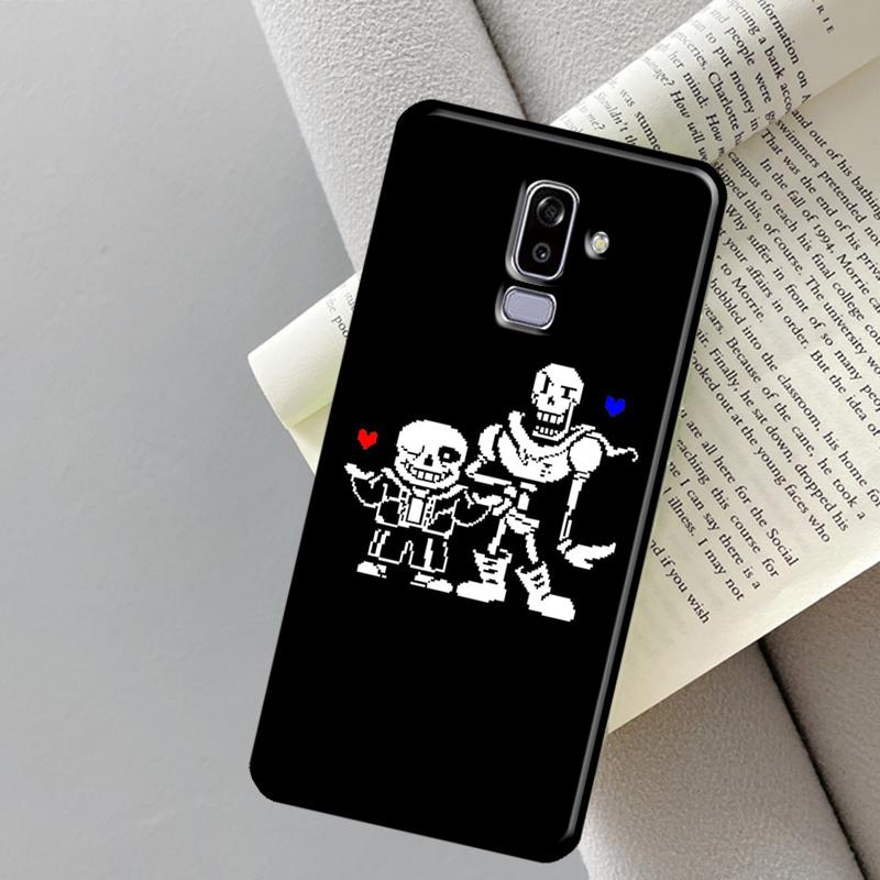 Чехол для телефона Samsung Galaxy J5 J3 J7 A3 A5 2016 2017 A6 A8 A9 J8 2018 J4 J6 Plus с игрой Undertale Чехол Fundas