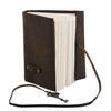 Vintage Leather Diary with Stylish Metal Key Journal Diary for Writing Sketch -Brown. Size 5x7 Inches.
