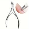 1pc Nail Professional Tools For Manicure Art, Inverted Nail Groove Inlay, Toe Nail Scissors, Stainless Steel Dead Skin Pliers, Nail Clippers