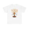 Might Be Worth A Shot Motivation Graphic T-Shirt Comfy Cotton Tee Brand NEW