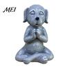 Decorative Sculpture for Outdoor Spaces Meditation Animal Figurine Ornament, Resin Zen Statue, Stress Relief Sitting Cute Garden Landscaping