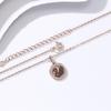 Swan Necklace Female Niche Light Luxury Fashion Versatile Temperament Advanced Full Diamond Black Swan Collarbone Chain Female Quality