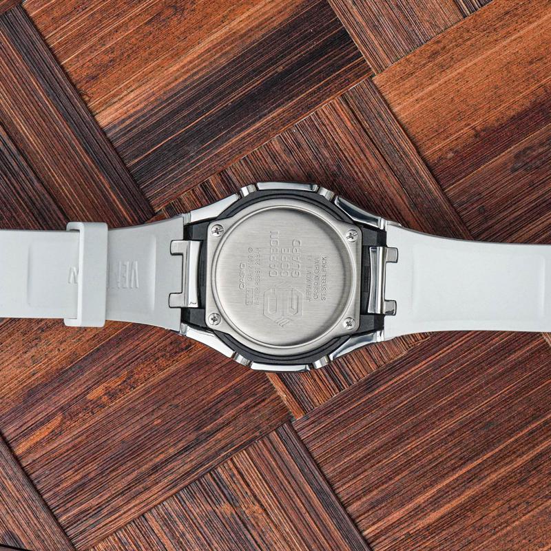 Casio Часы из Коллекции на Кварцевом Механизме Унисекс Белый Циферблат GA-2100-7A7(Watch8--)
