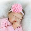 Popular 22 Inch Reborn Baby Dolls Sleeping Lifelike Soft Cloth Body Newborn Dolls Realistic Implanted Mohair Simulation Dolls for Kids Birthday Gfit