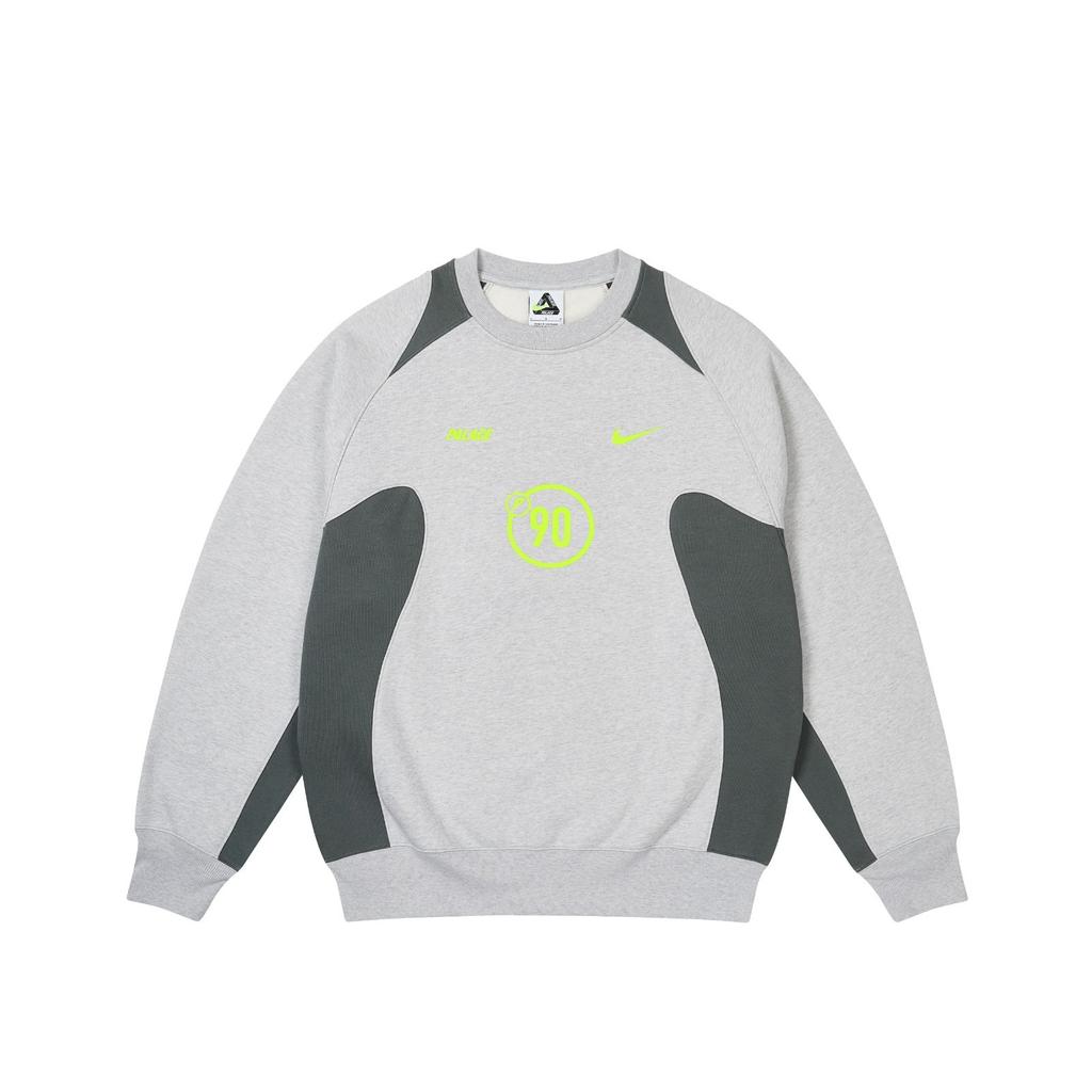 PALACE Nike Total P90 Худи Серая Меланж