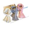 Windproof Neck Warmer Tassel Scarves Bib New Knitted Scarf  Autumn and Winter
